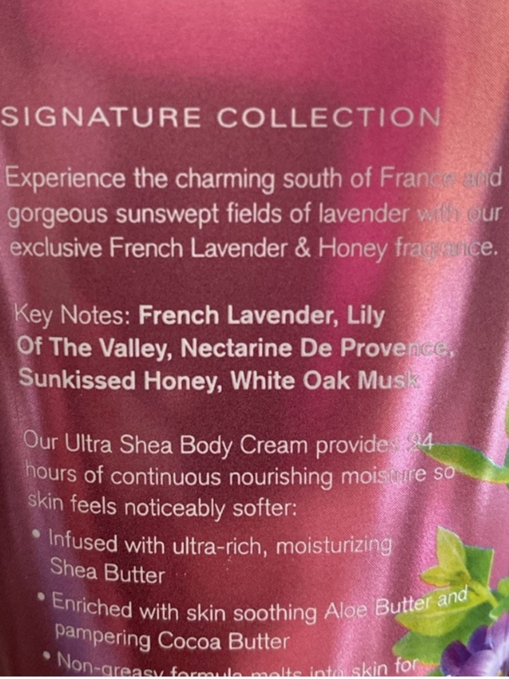 Bath & Body Works French Lavender & Honey - Picture 2 of 2